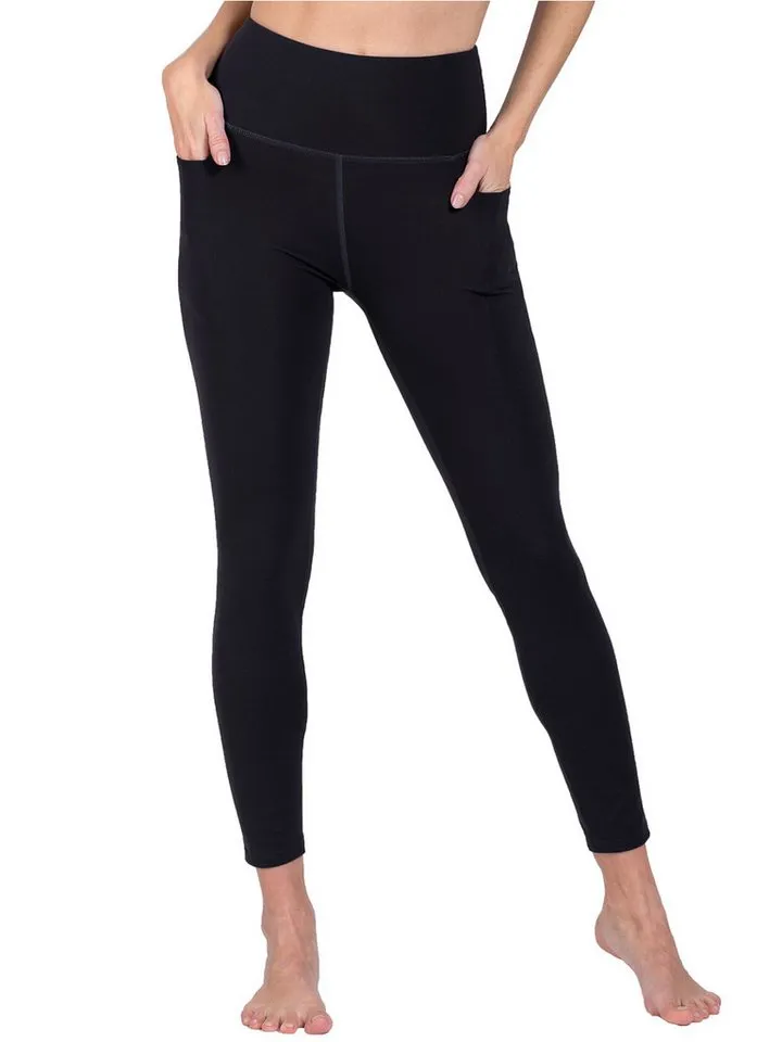 Magadi Magadi Leggings Amalia aus softem Stretch, Schwarz, – Produktbild 1 von 4