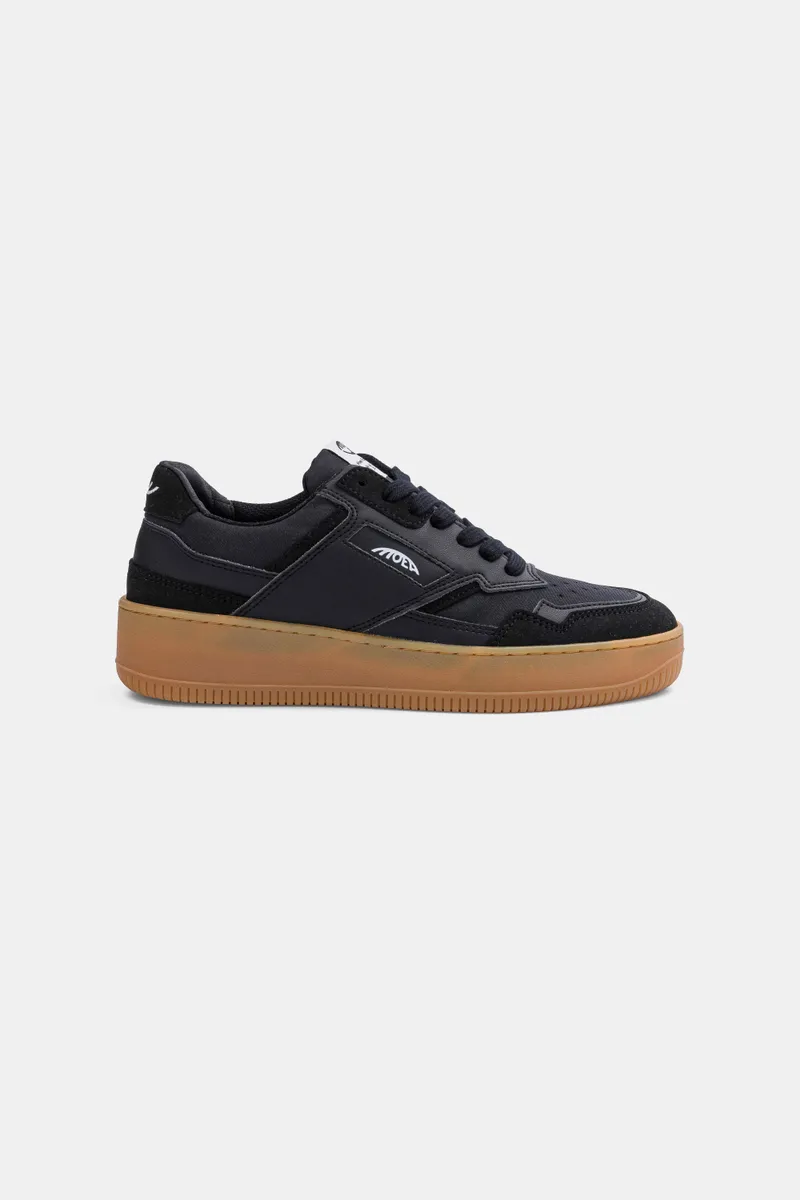 MoEa MoEa Herren vegan Sneaker Origin Black Textile Corn, Schwarz, – Produktbild 1 von 2
