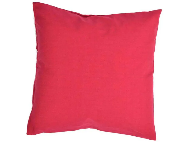 HängemattenGlück HängemattenGlück Kissenbezug aus reiner Bio Baumwolle 60x60cm Rot- / Gelbtöne, Rubin (rot), – Produktbild 1 von 2