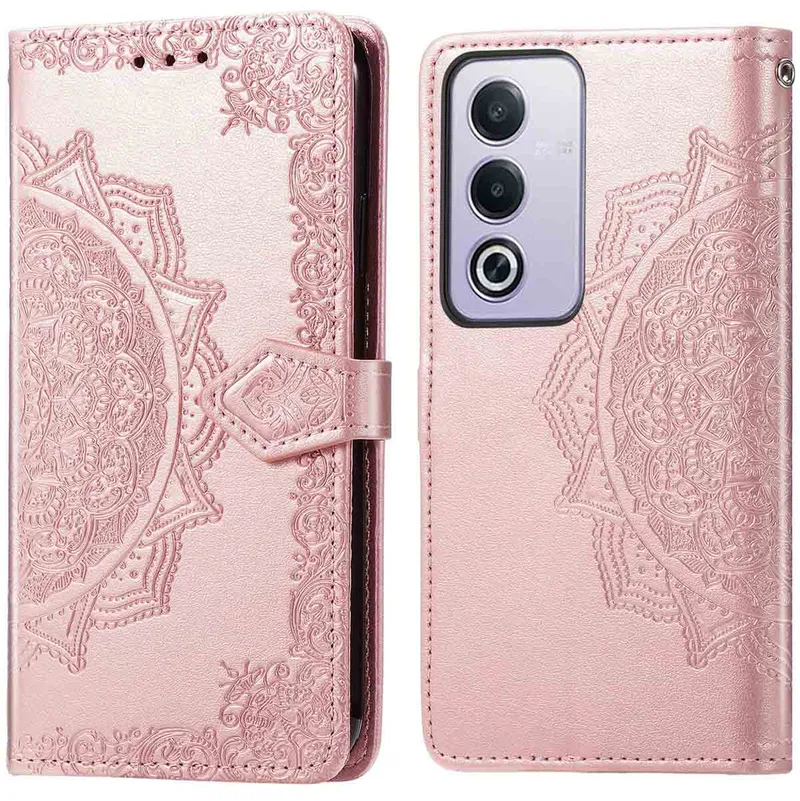imoshion imoshion Mandala Klapphülle für das Oppo A40 (4G) / Oppo A40M (4G) / Oppo A60 (5G), Rosegold, – Produktbild 1 von 1