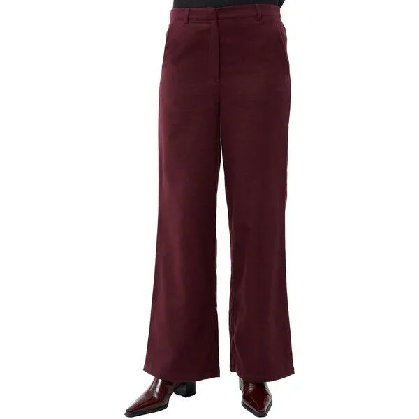 Givn Berlin Givn Berlin Hose Beatrice Flanell, Burgundy, – Produktbild 2 von 5