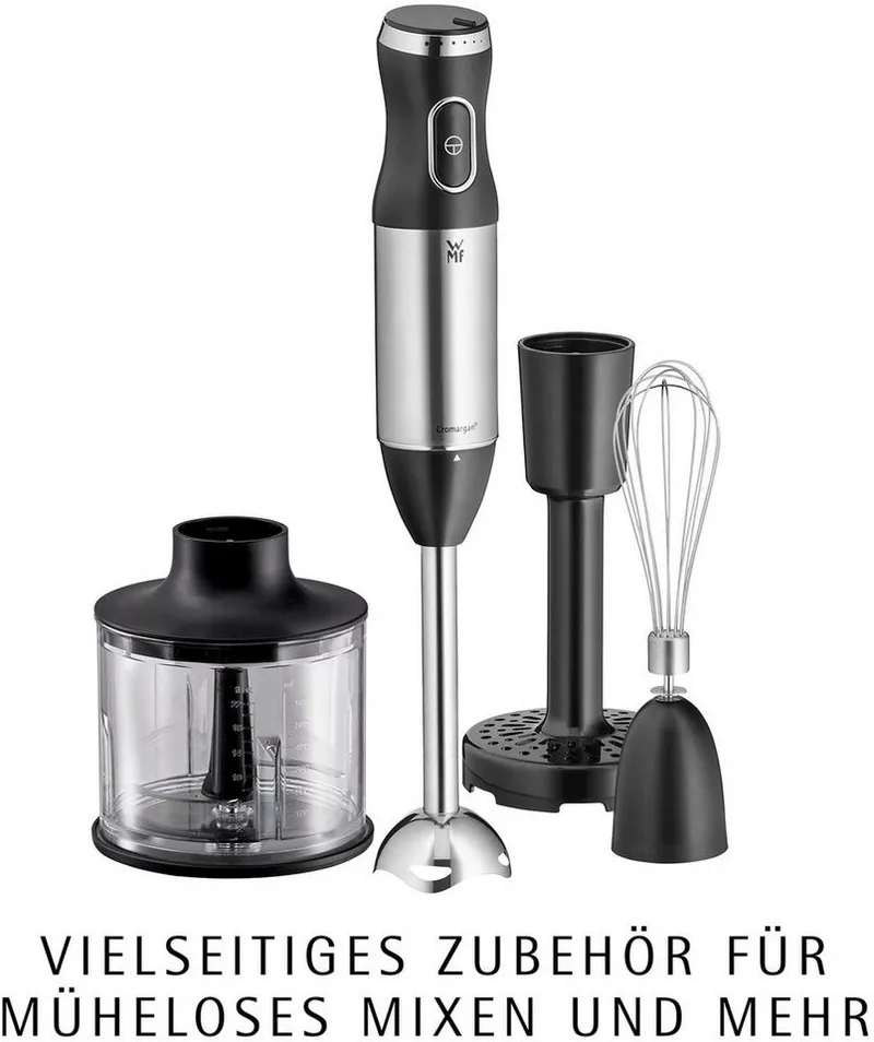 WMF WMF Stabmixer-Set 4in1 "Kult X", silber/schwarz – Produktbild 4 von 6