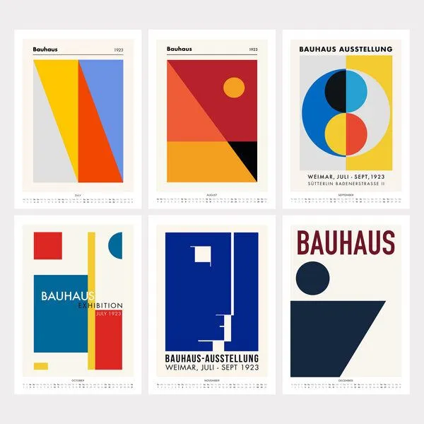 Photocircle Photocircle Bauhaus Wandkalender 2027 – Produktbild 3 von 4