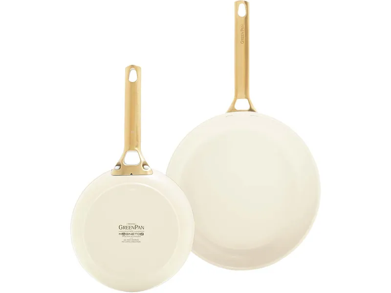 Greenpan GreenPan Bratpfannenset "Padova Reserve" 2-teilig, creme – Produktbild 2 von 3