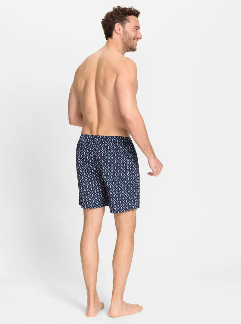 feel good Badeshorts marine-weiß, Marine-weiß, – Produktbild 1 von 2