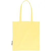 Neutral Neutral Bio-Baumwoll-Tragetasche mit langen Henkeln, yellow – Produktbild 1 von 1