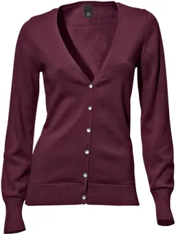 heine Feinstrickjacke bordeaux – Produktbild 1 von 1
