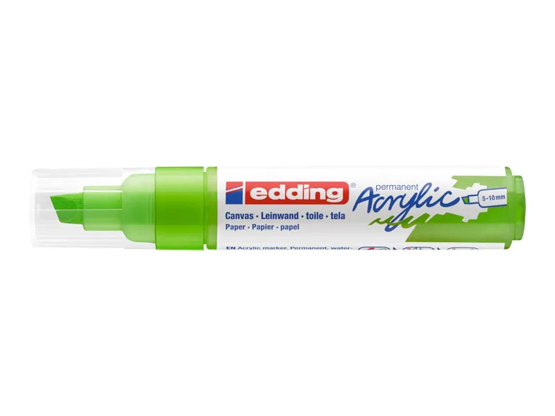 Edding Edding Acrylmarker "Acrylic 5000" Keilspitze, Gelbgrün, – Produktbild 1 von 1