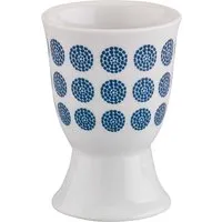 cilio cilio Eierbecher "AMICI" aus Porzellan mit Dekor, H 7 cm, Ø 5cm, Punkte – Produktbild 1 von 1