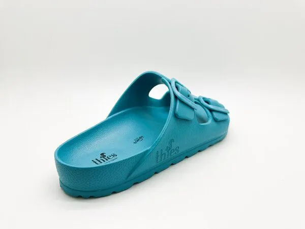 thies Vegane Ecofoam Sandale thies, Caribbean sea (türkis), – Produktbild 4 von 4