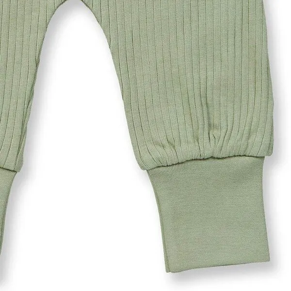 Sense Organics sense-organics Babyhose, Modell SJORS, Salbeigrün, – Produktbild 4 von 4