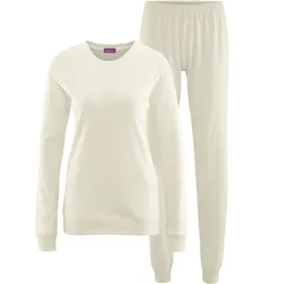 Living Crafts LIVING CRAFTS - Damen Schlafanzug - Beige (100% Bio-Baumwolle), Nachhaltige Mode, Bio Bekleidung – Produktbild 1 von 1