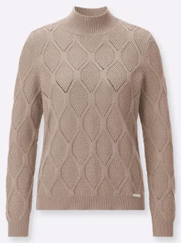 Witt Stehkragenpullover sesam – Produktbild 1 von 1
