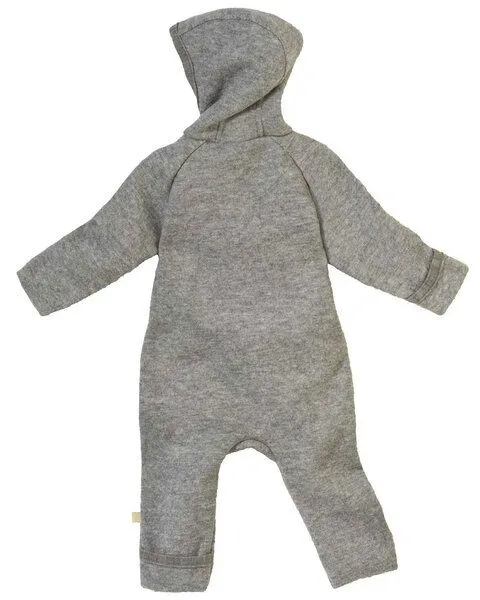 Disana Disana Baby Walk Zipp Overall kbT-Merinowolle, Indigo, – Produktbild 3 von 4