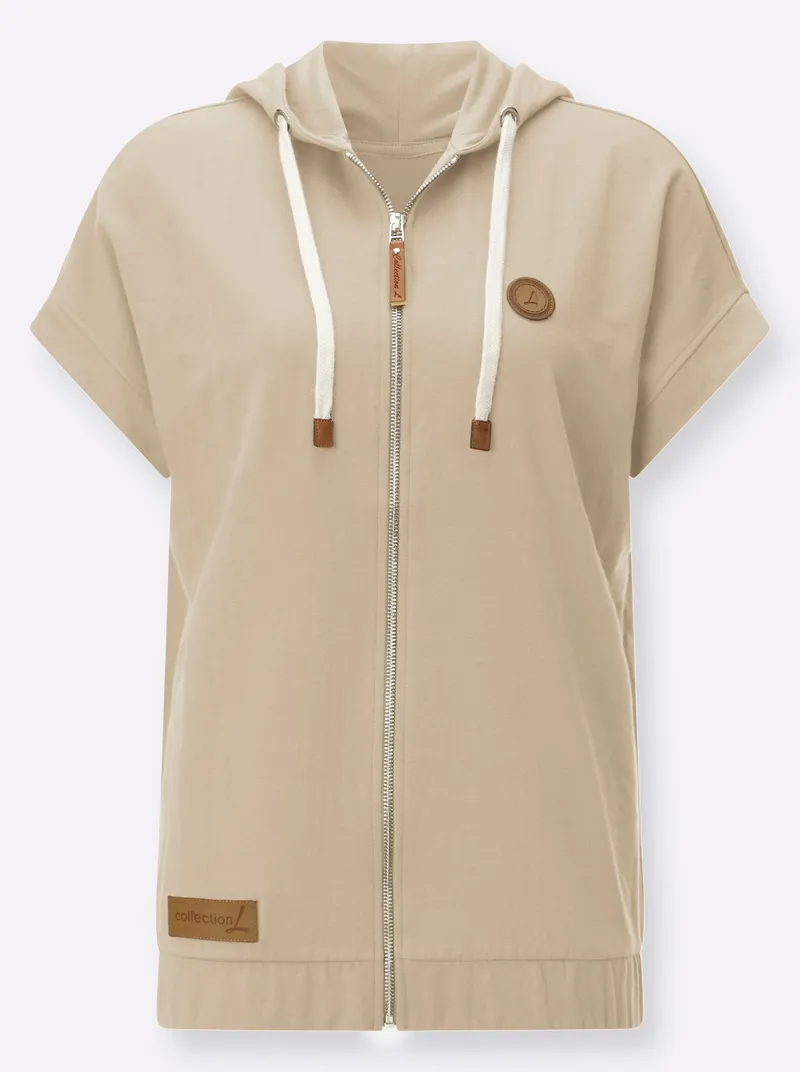 Witt Sweatjacke, Beige, – Produktbild 1 von 2