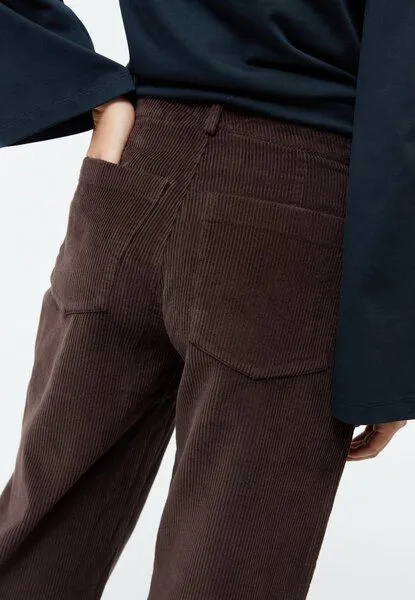 Givn Berlin Givn Berlin Cordhose GBCORALIE in eleganter Passform aus Bio-Baumwolle, Coffee brown, – Produktbild 4 von 4