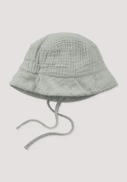hessnatur hessnatur Musselin Fischerhut Regular aus reiner Bio-Baumwolle – Produktbild 1 von 1