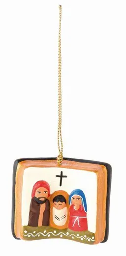 El Puente El Puente Deko-Anhänger "Bibel" | Fair Trade & Handmade aus Peru – Produktbild 1 von 1