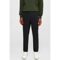 KnowledgeCotton Apparel KnowledgeCotton Apparel Herren vegan Chino-Hose Luca Slim Twill Schwarz Jet – Produktbild 1 von 1