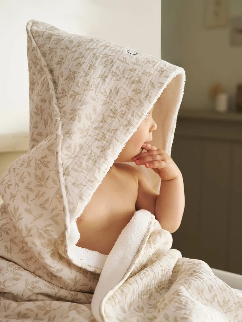 Vertbaudet Baby Geschenk-Set, Beige bedruckt, – Produktbild 2 von 4