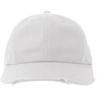 Atlantis Headwear Atlantis Headwear Atlantis Unisex Cap Basecap Cappy Kappe Destoyed Effekt mit unstrukturierter Krone erhätlich in 7 Farben Dad Hat Destroyed-S, Weiss, – Produktbild 1 von 1