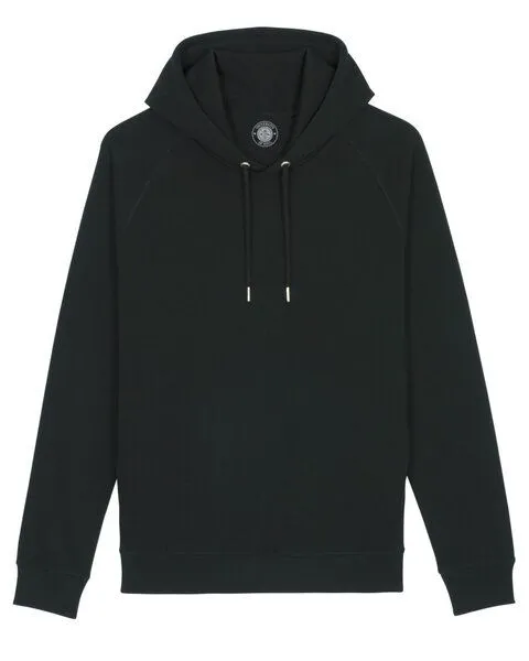 University of Soul University of Soul Unisex Hoodie aus Bio-Baumwolle "Nero", Schwarz, – Produktbild 2 von 2