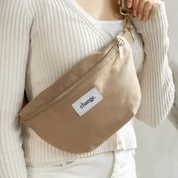 change the label change the label Change Bum Bag, Bauchtasche Damen, Crossbody Bag aus nachhaltiger Baumwolle – Produktbild 1 von 1