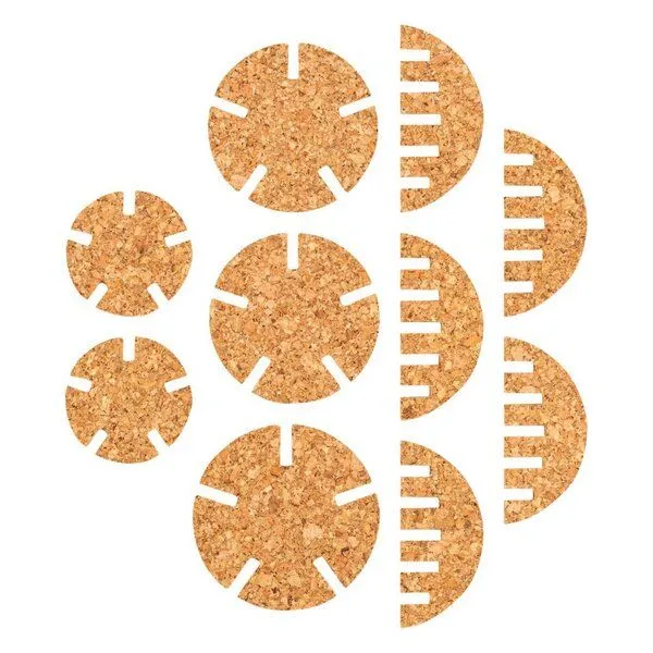 Kork-Deko Kork-Deko 3D-Korkkugel für Vögel – Produktbild 3 von 4