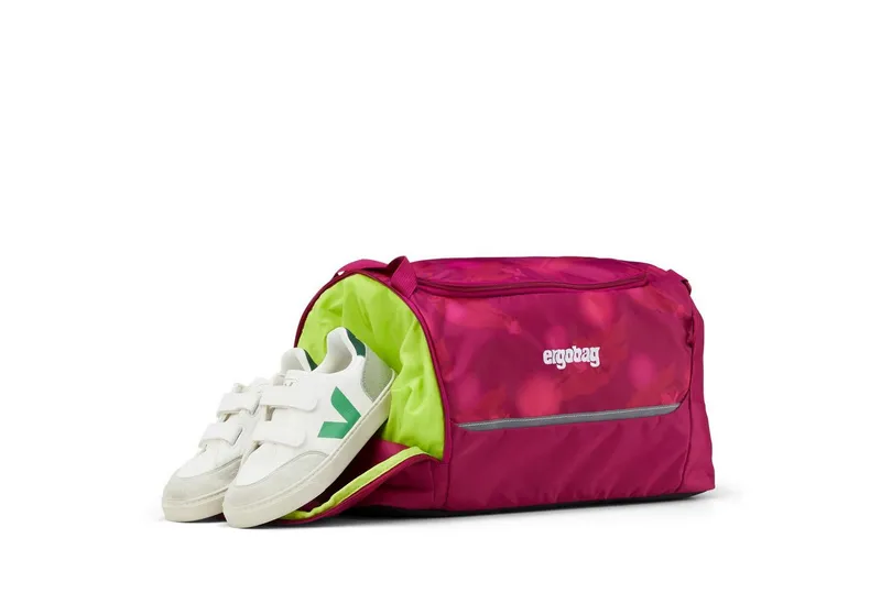 Ergobag Ergobag Schulranzen Sporttasche MondzauBär (1 Stück), mit Nassfach, Schuhfach, Schultasche, Sportbeutel, Lila, – Produktbild 2 von 4