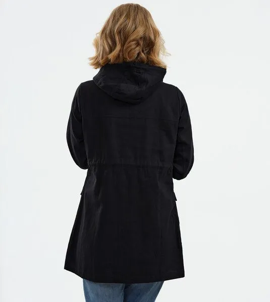 Gary Mash GARY MASH Parka Brooks aus Light Denim aus Bio-Baumwolle, Schwarz, – Produktbild 3 von 4