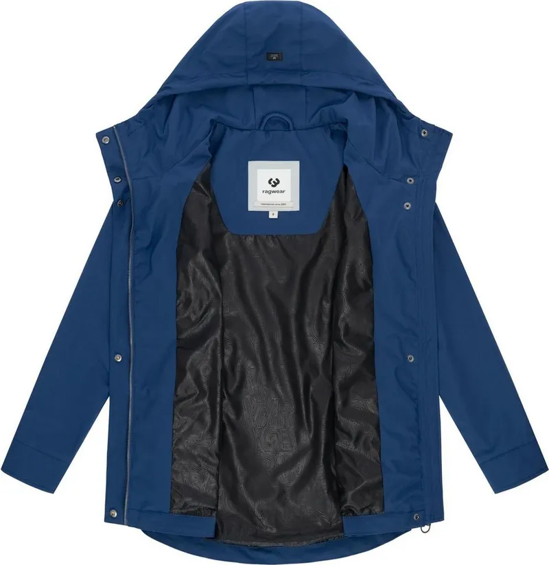 ragwear ragwear Outdoorjacke Alvena Summer YOUMODO Wasserdichte und atmungsaktive Übergangsjacke, Blau, – Produktbild 1 von 5