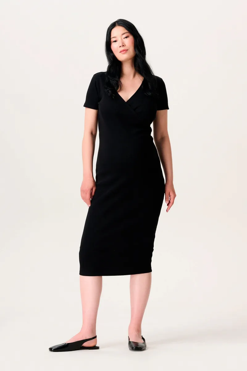 Noppies Maternity Still-Kleid Soiree, Schwarz, – Produktbild 3 von 3