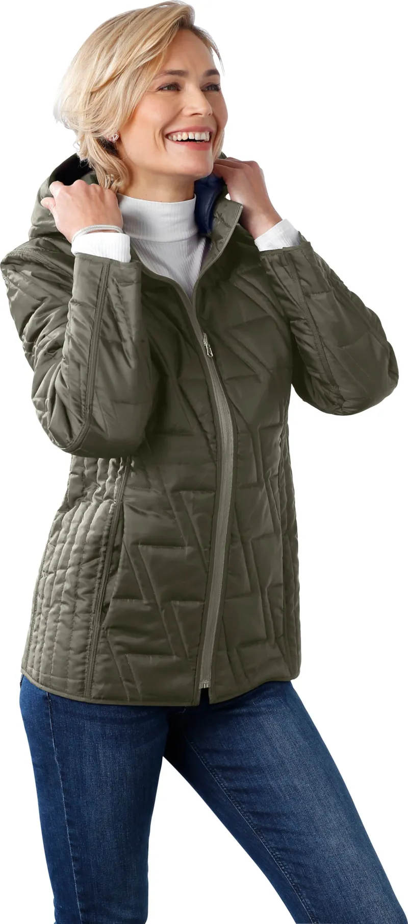 Witt Wendejacke, Khaki, – Produktbild 2 von 2