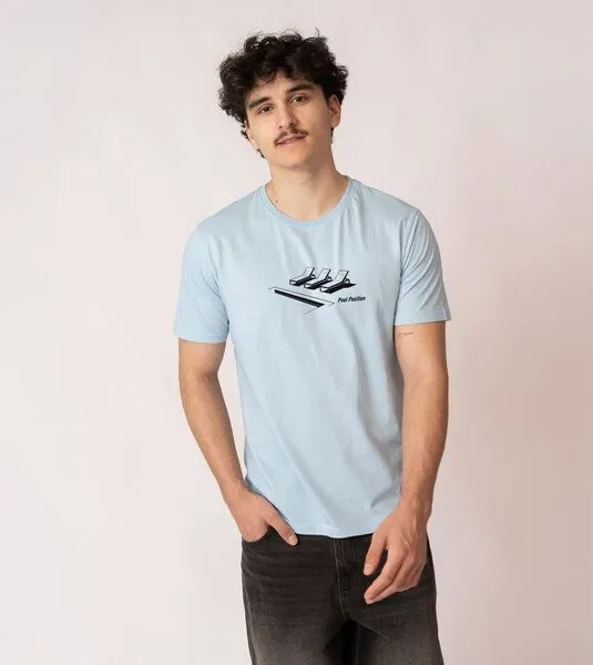 Gary Mash GARY MASH Shirt Pool Position aus Biobaumwolle, Blau, – Produktbild 4 von 4