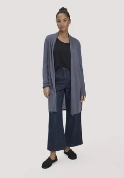 hessnatur hessnatur Strick Jacke Regular aus TENCEL Lyocell und Bio-Baumwolle – Produktbild 1 von 1
