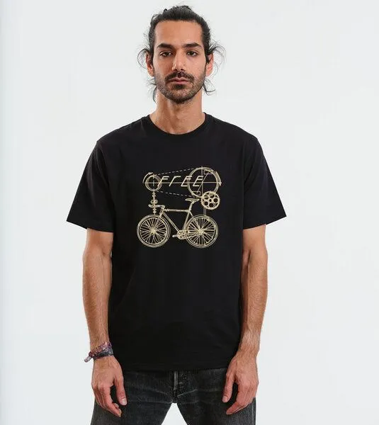 Gary Mash GARY MASH Shirt Freecycle#1 aus Biobaumwolle, Schwarz, – Produktbild 2 von 4