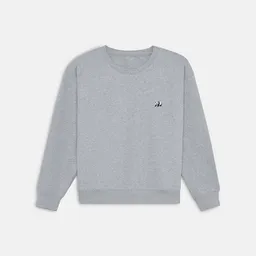 Natural Vibes Natural Vibes Sweater Panda | 100% Bio Baumwolle | GOTS-zertifiziert | Graues Sweatshirt | Herren – Produktbild 1 von 1