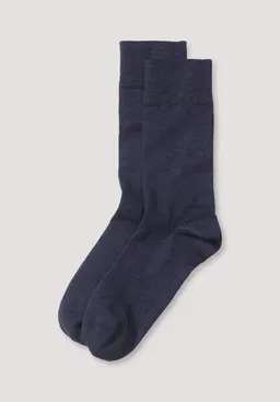 hessnatur hessnatur Herren Merino-Socke im 2er-Pack aus Bio-Merinowolle mit Bio-Baumwolle – Produktbild 1 von 1