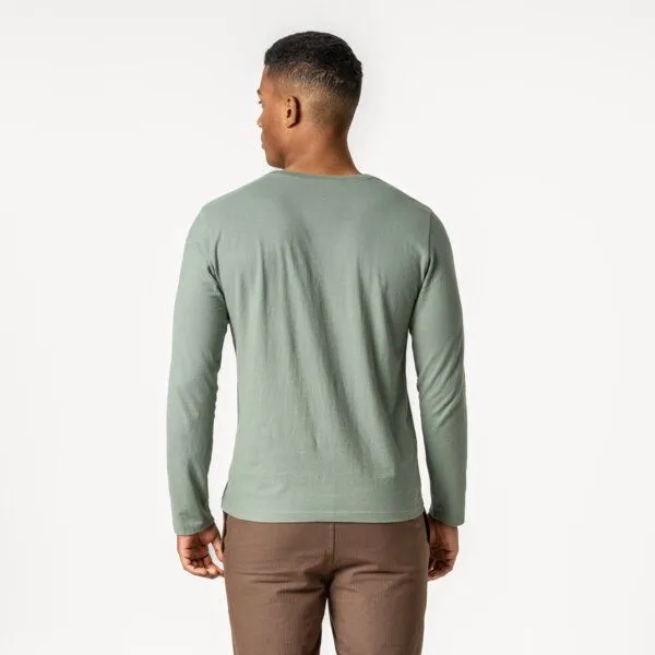 Living Crafts Living Crafts Langarm-Shirt - TERIK, Pine (grün), – Produktbild 4 von 4