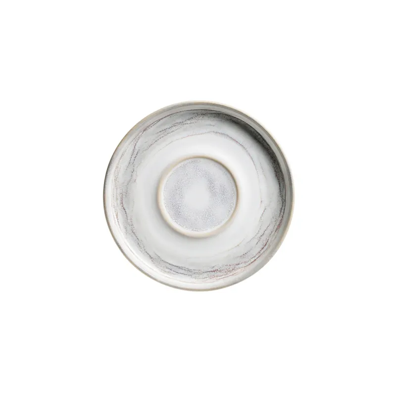 Gipfelstück Gipfelstück Tiefer See Kaffeeuntertassen-Set, Steinzeug, Blaugrau, – Produktbild 4 von 4