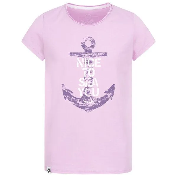 Lexi&Bö Lexi&Bö Nice to sea you Mädchen T-Shirt, Orchid bloom (lila), – Produktbild 1 von 2