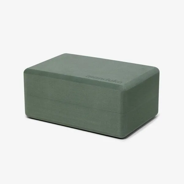 Manduka Manduka Recycled Foam Block, Sage (grün), – Produktbild 2 von 4