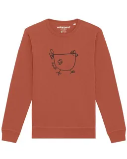 watapparel watapparel Sweatshirt Unisex Le poulet - das Huhn – Produktbild 1 von 1