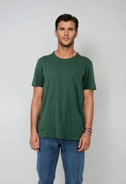 TORLAND TORLAND Basic T-Shirt CRAFTER, Grün (bottle green), – Produktbild 2 von 3