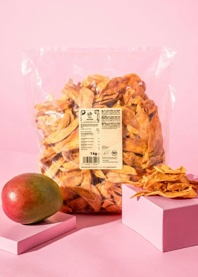 KoRo KoRo Bio Mangostreifen Brooks 1 kg – Produktbild 1 von 5