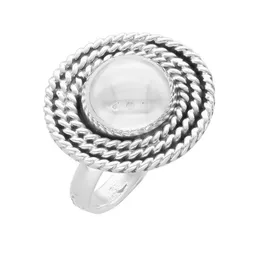 pakilia pakilia Silber Ring Kugel Fair-Trade und handmade – Produktbild 1 von 1