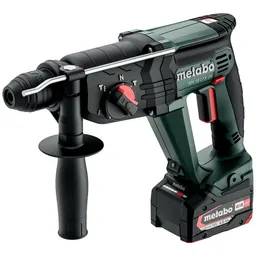 Metabo Metabo Akku-Kombihammer KH 18 LTX 24, incl. 2x Akku Li-Power 4 Ah, Ladegerät, Zubehör, metaBOX – Produktbild 1 von 1