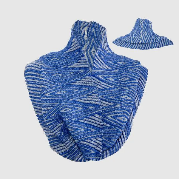 LANARTO slow fashion LANARTO slow fashion Loop-Schal Twist gestrickt aus mulesingfreier Merinowolle, Blau, – Produktbild 1 von 3