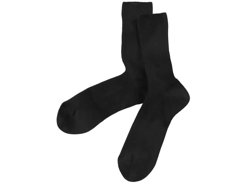 grödo Grödo Unisex Socken reiner Bio Baumwolle Gummi Bündchen, Schwarz, – Produktbild 1 von 2