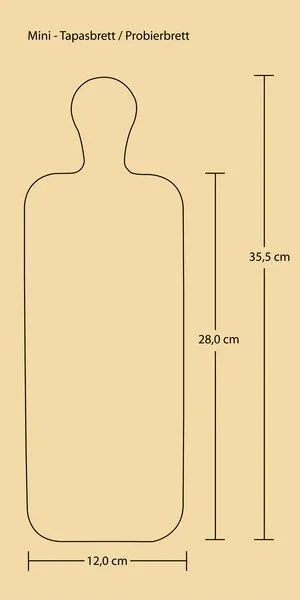 Die Schreiner Christoph Siegel Die Schreiner Christoph Siegel Probier- oder Tapasbrett – Produktbild 2 von 3